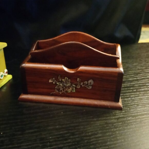 LOT OF 7 - Jewelry Box Puzzle Box Coin Tray Home Decor - Picture 9 of 10